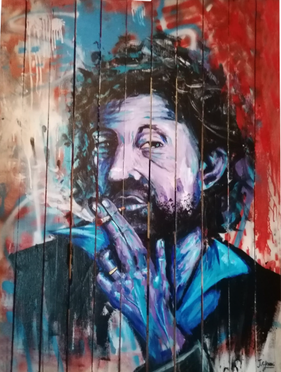 Artiste en action